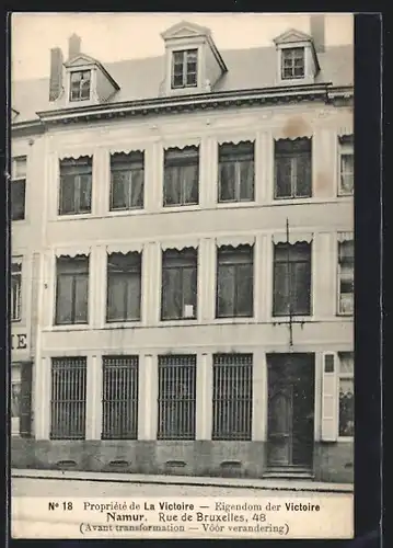 AK Namur, Propriété de La Victoire, Rue de Bruxelles 48