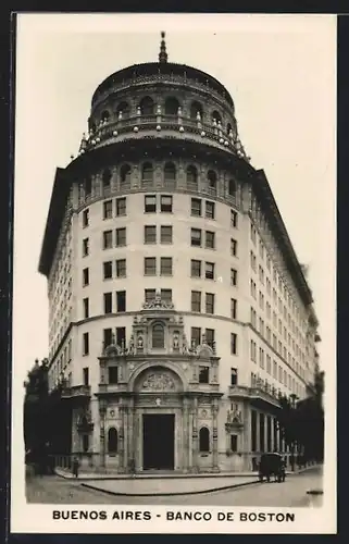 AK Buenos Aires, Banco de Boston, front view with entrance