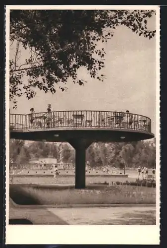 AK Wien, Städtisches Strandbad Gänsehäufel