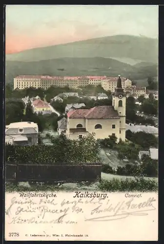 AK Wien-Kalksburg, Wallfahrtskirche, Convict