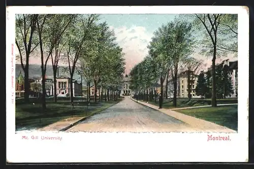 AK Montreal, Mc. Gill University