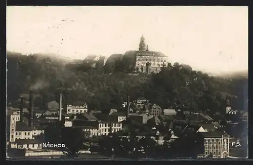 AK Nàchod, Ortsansicht bei Tag