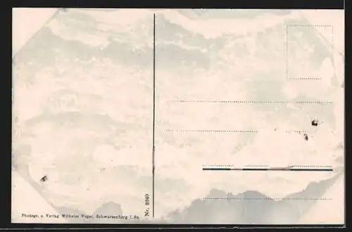 AK Schwarzenberg i. sächs. Erzgeb., Teilansicht