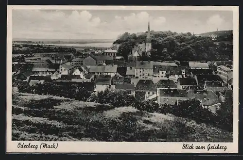 AK Oderberg /Mark, Blick vom Geisberg