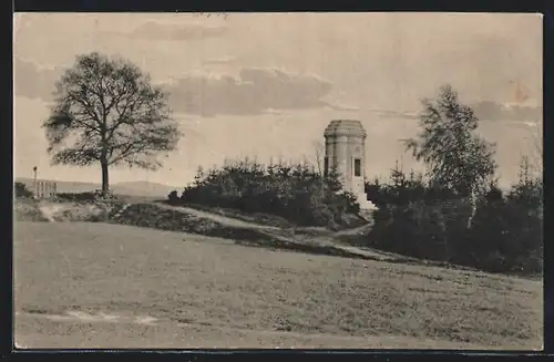 AK Bockenem, Kriegerdenkmal eingeweiht 1923