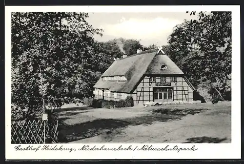 AK Niederhaverbeck, Gasthof Heidekrug