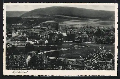 AK Alfeld /Leine, Teilansicht mit Kirche