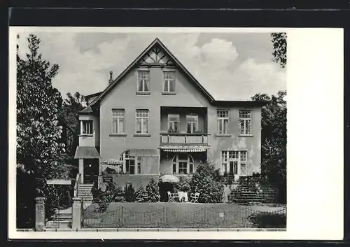 AK Bad Schwartau, Blick auf Pension Thiel