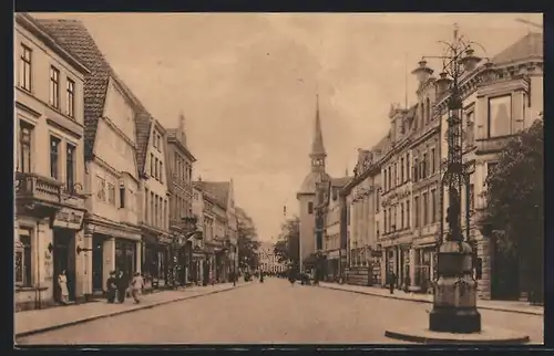 AK Oldenburg, Blick in die Langestrasse