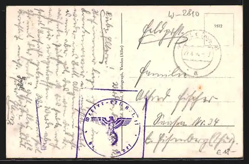 AK Verden /Aller, Blick in die Grossestrasse