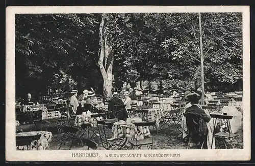AK Hannover, Restaurant Waldwirtschaft Kirchröderturm