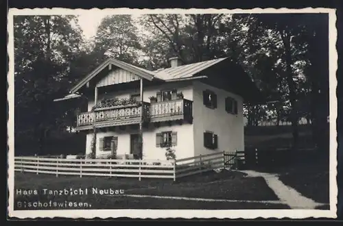 AK Bischofswiesen, Hotel Haus Tanzbichl Neubau