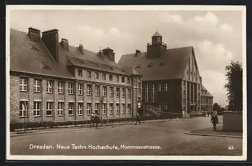AK Dresden, Neue Techn. Hochschule, Mommsenstrasse