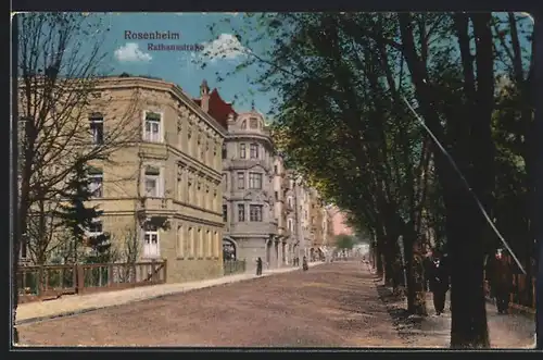 AK Rosenheim, Rathausstrasse