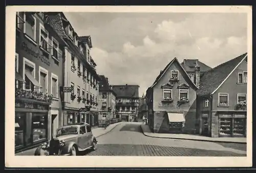 AK Schwabach, Partie an der Fleischbrücke