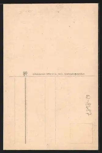 AK Weissenstadt, Innenansicht Gasthaus, Teilansicht mit Kirche