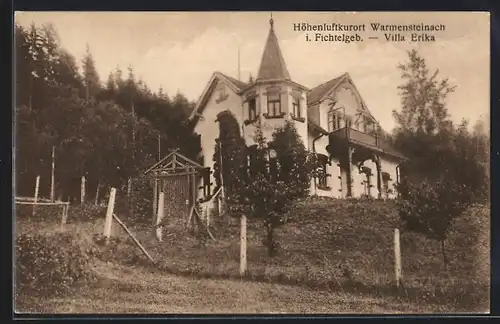 AK Warmensteinach, Hotel Villa Erika