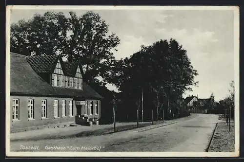 AK Tostedt, Gasthaus Zum Meierhof