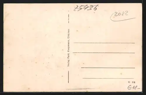 AK Uetersen, Marktstrasse mit Geschäften