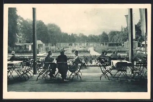 AK Coburg, Deutsche Rosenschau 1929, Ausstellung