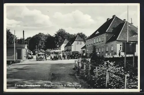 AK Kupfermühle, Zoll-u. Grenzstelle