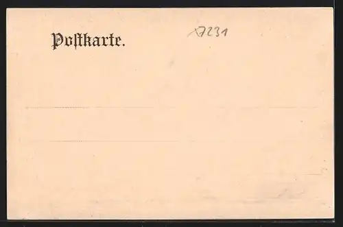 AK Eschefeld, Gasthof Gross-Eschefeld von Paul Krebs