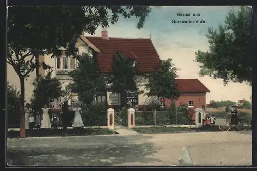 AK Garstedt, Geschäft von R. Cudemann