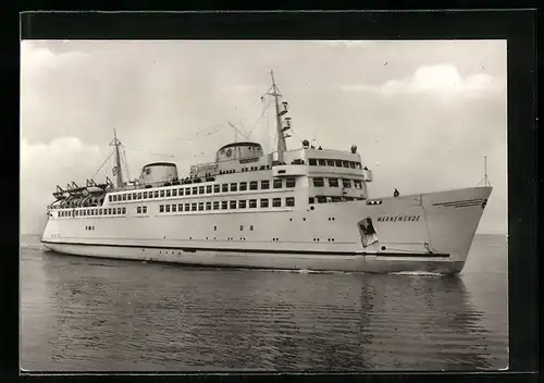 AK Fährschiff Warnemünde