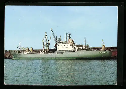 AK Handelsschiff Radzionkow am Kai