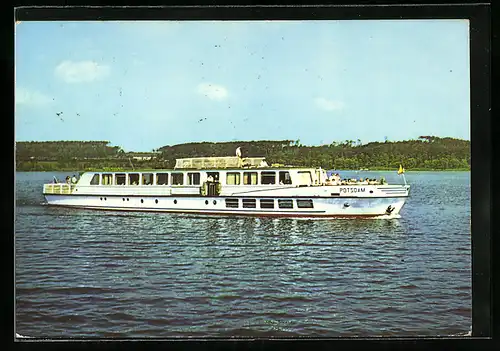 AK MS Potsdam, VEB Verkehrsbetriebe Potsdam, Weisse Flotte