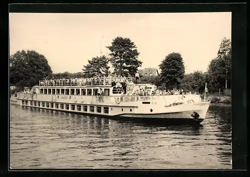 AK MS Sanssouci, Weisse Flotte Potsdam