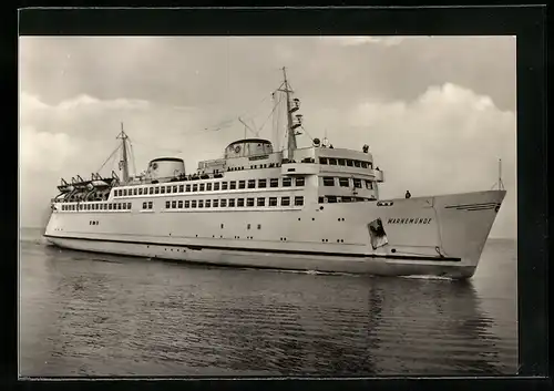AK Fährschiff Warnemünde