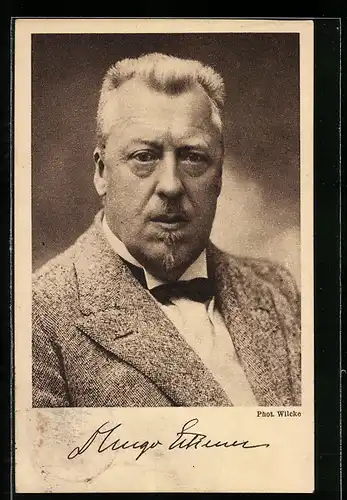 AK Hugo Eckener im Porträt