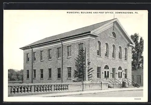 AK Downingtown, PA, Municipal Building and Post Office