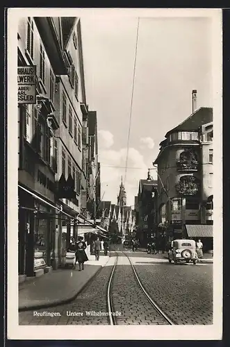 AK Reutlingen, Untere Wilhelmstrasse