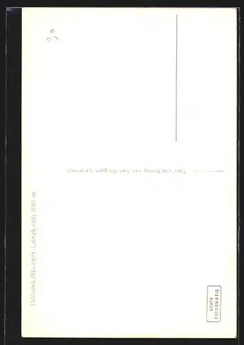 AK Lenzkirch, Wegweiser, Schwarzwälder Holzschnitzerei