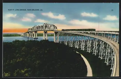 AK New Orleans, LA, Huey P. Long Bridge