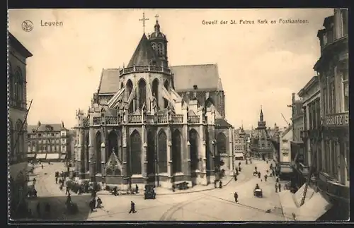 AK Leuven, Gewelf der St. Petrus Kerk en Postkantoor