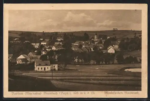 AK Brambach /Vogtl., Teilansicht