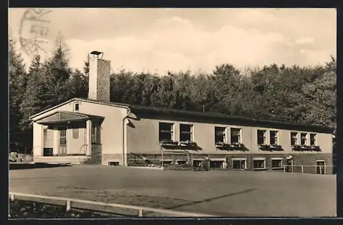 AK Zwickau, Pionierlager Karl Liebknecht Speisesaal