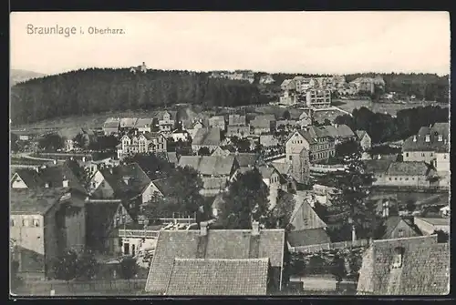 AK Braunlage i. Oberharz, Ortsansicht bei Tag