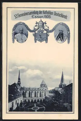AK Essen, 53. Generalversammlung der Katholiken Deutschlands, 1906