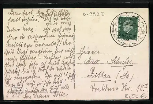 AK Bad Brambach, Teilansicht