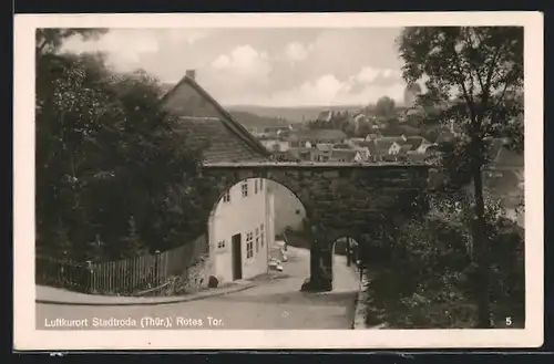 AK Stadtroda, Rotes Tor, Ortspartie