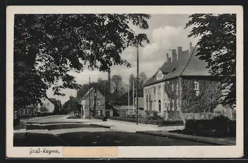 AK Gross-Kayna, Blick in die Strasse