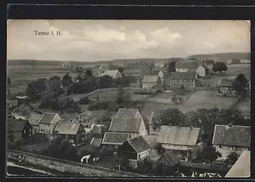 AK Tanne i. H., Ortsansicht bei Tag