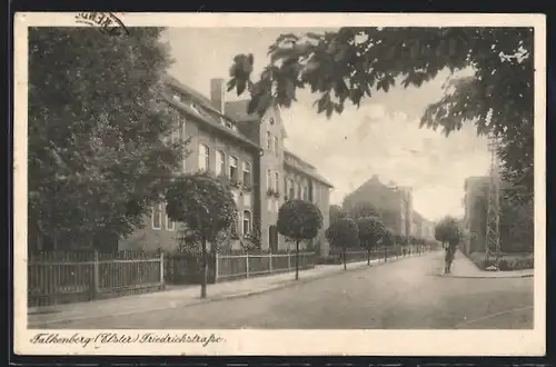 AK Falkenberg, Blick in Friedrichstrasse