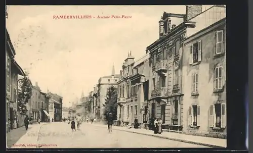 AK Rambervillers, Avenue Felix-Faure