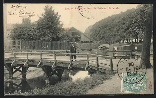 AK Reims, Pont de Bois sur la Vesle