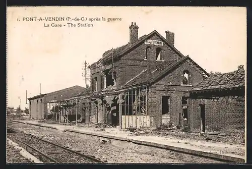 AK Pont-a-Vendin, Après la guerre, La Gare, The Station